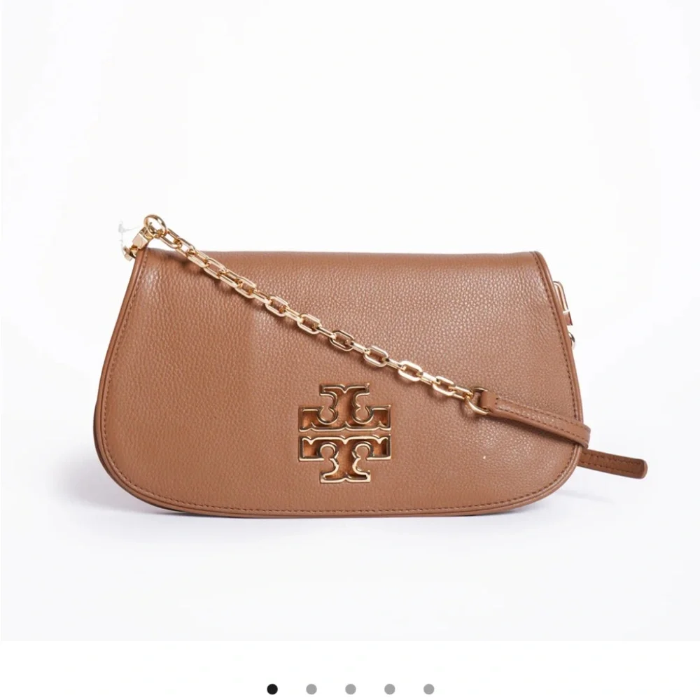 Tory Burch Tan Leather crossbody / clutch - Picture 1 of 6